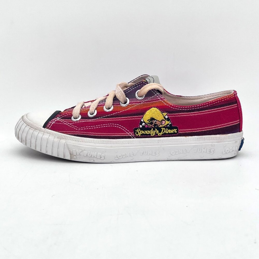 Keds Looney Tunes Speedys Diner Sneakers Mens 7.5 Speedy Gonzalez Tweety Cartoon - Picture 11 of 15